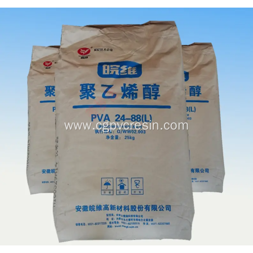 Wanwei Produced Cross Linked Polyvinyl Alcohol